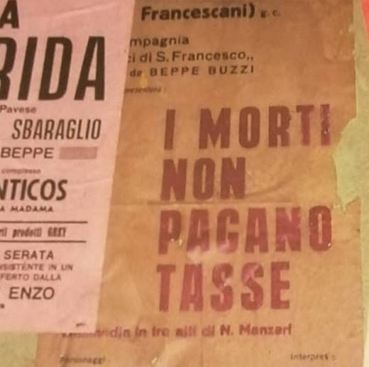 I morti non pagano tasse: locandina