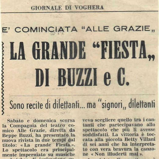 la Grande Fiesta: Rassegna Stampa