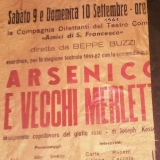 Arsenico e Vecchi merletti: locandina