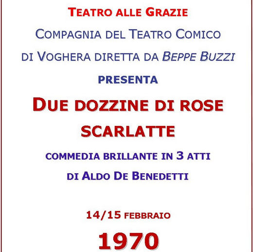 Due dozzine di rose scarlatte: locandina