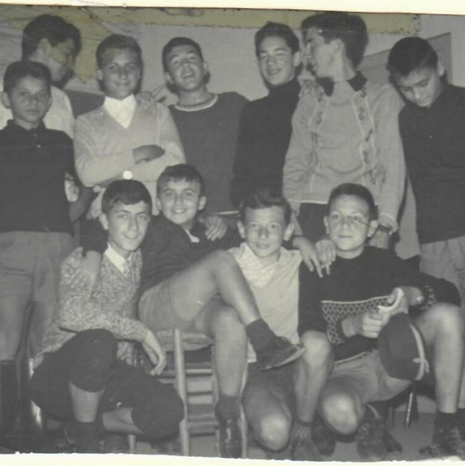 I Ragazzi della via Pal: Giorgio Coscia, Vito Salvo, Fabrizio Longa, Federico Gatti, Franco Bonelli, Lorenzo Risi, Aldo Stucchi, Mario Barbieri, Aldo Bertone, Ugo Rancati, Fanco Zanlungo