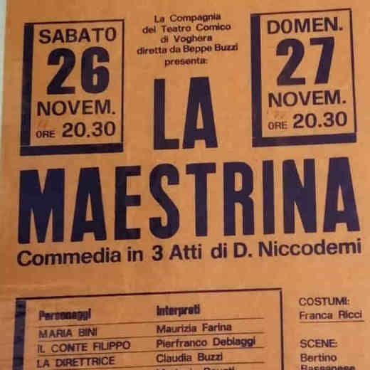 La maestrina: locandina