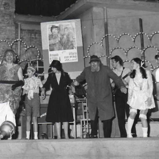 2° Festival dell’Allegria: Lino Gugliada, Beppe Buzzi, Claudia Buzzi, Bruna Madama, Franco Empolati, Luisella Albera, Giordano Olezza