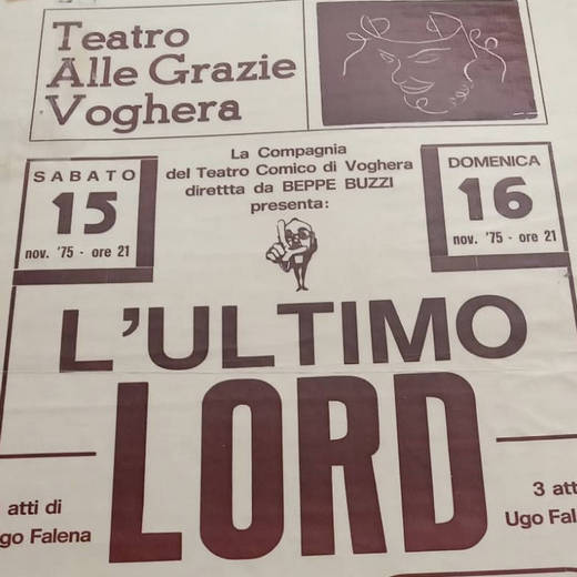 L'ultimo Lord: locandina