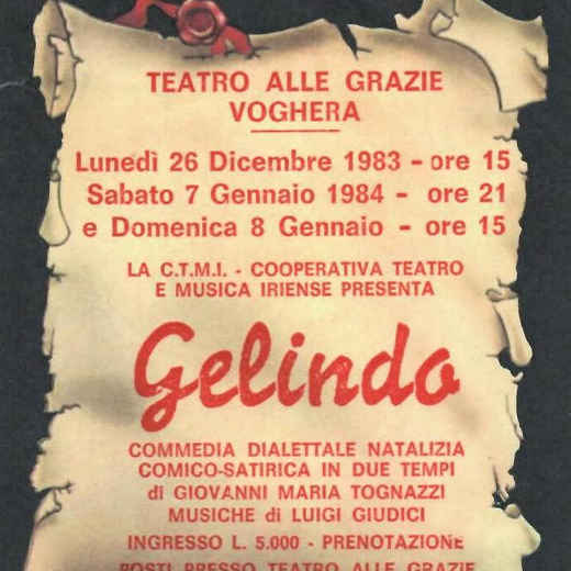 Gelindo: locandina