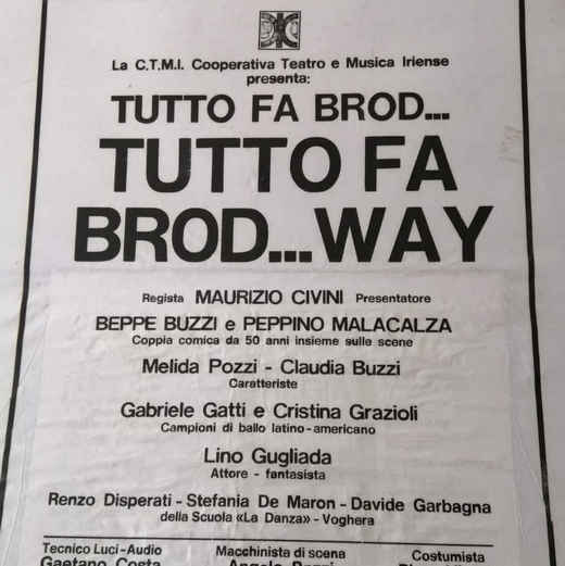 Tutto fa brod…way: locandina