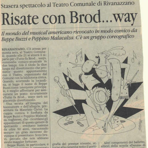 Tutto fa brod…way: Rassegna Stampa