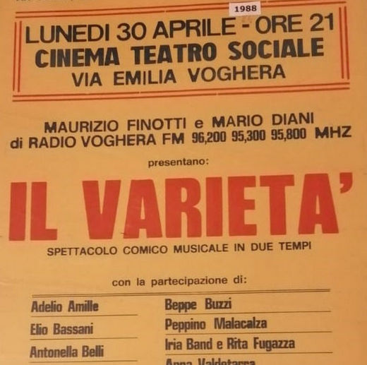 Il Varietà: locandina